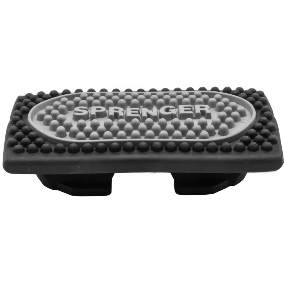 HS Sprenger Flexcite 44280 stijgbeugelrubber zwart-zilver