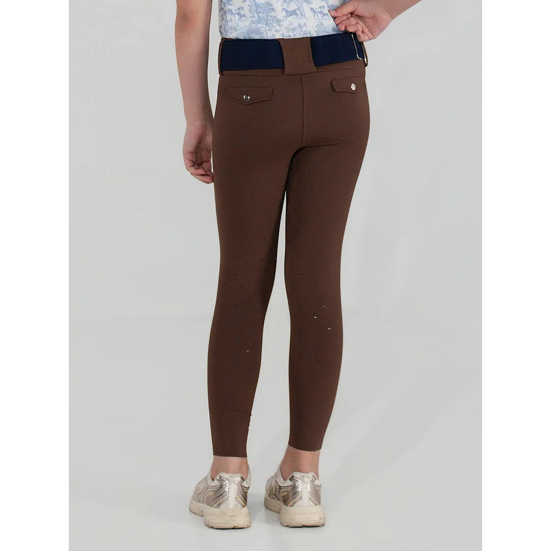 Dapplebay Essential kinder rijlegging Chestnut siliconen full seat