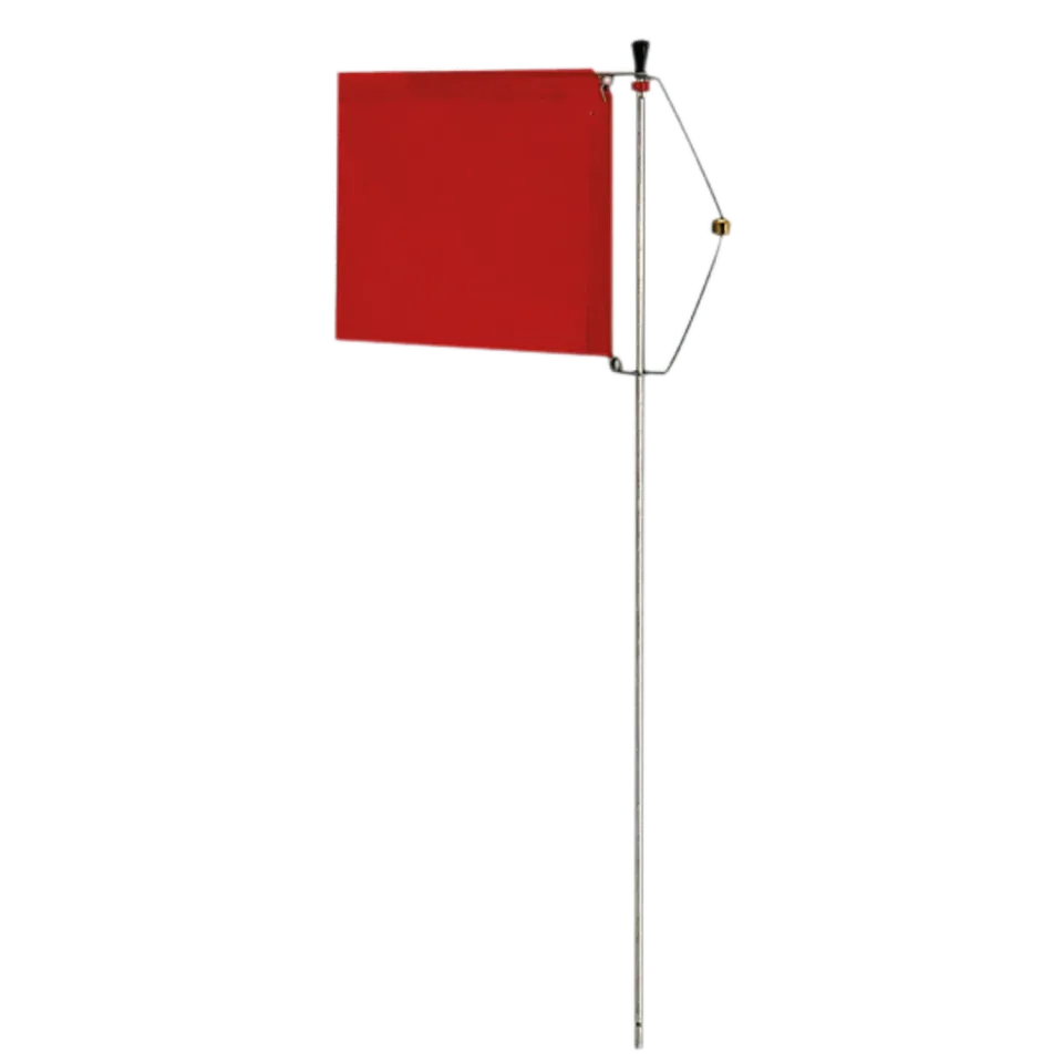 Herm Sprenger verklicker met contragewicht RVS zeildoek 190 mm