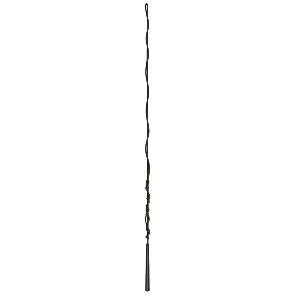 TuffRider longeerzweep 180 cm zwart geweven