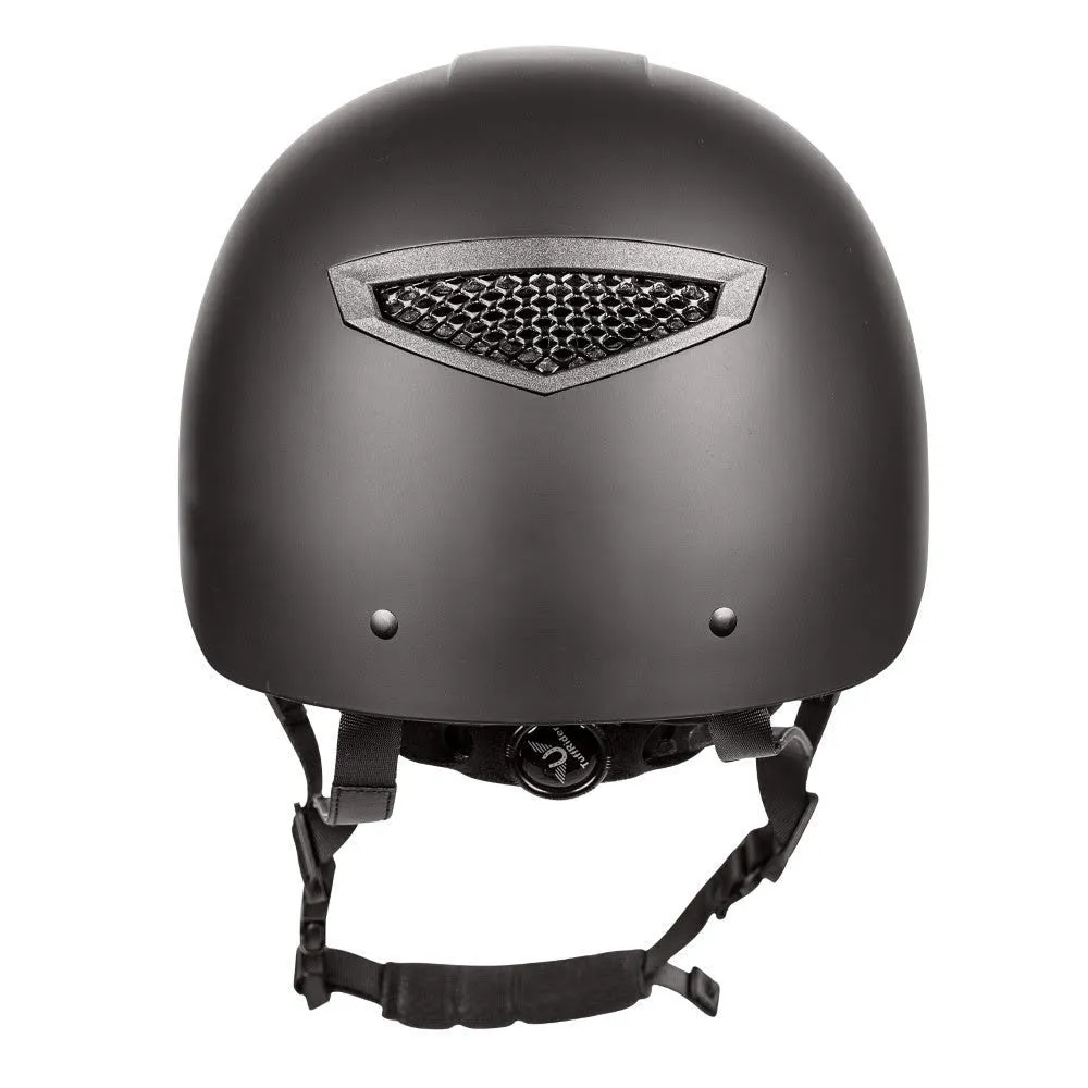 TuffRider Starter cap zwart geventileerd