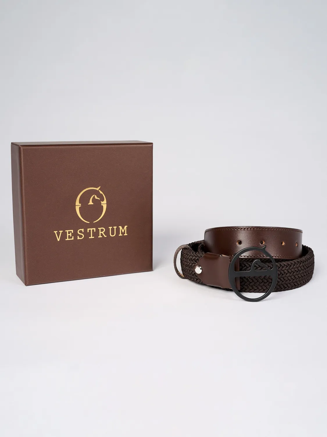 Vestrum Faro riem leer elastisch met gesp