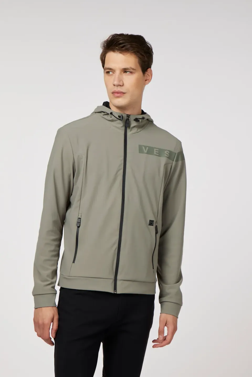 Vestrum Cesenatico softshell jas heren groen waterdicht