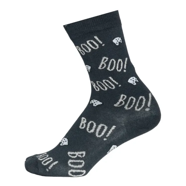 Dapplebay Kids Spooky Season sokken grijs standaard maat