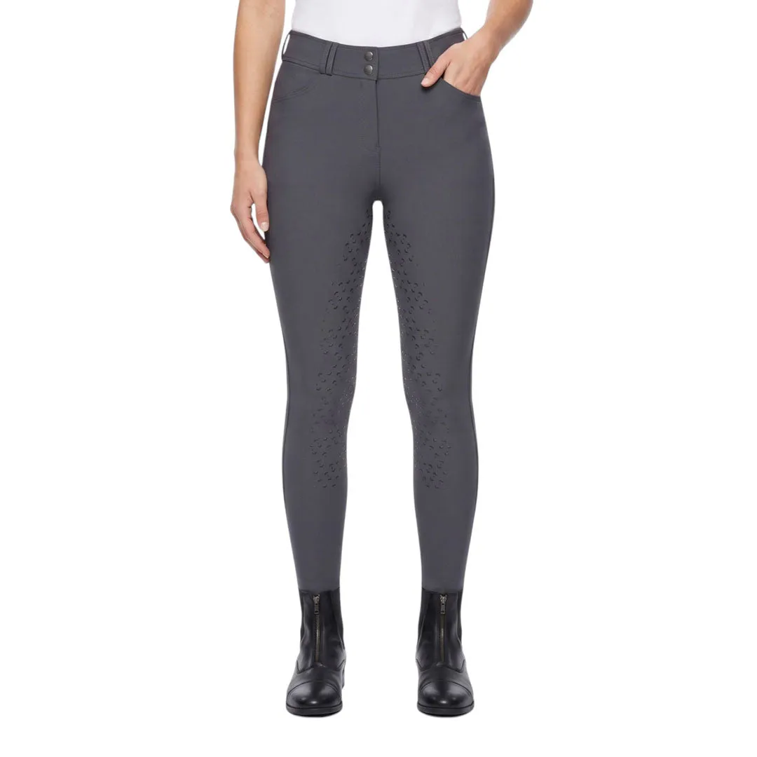 Equine Couture Dalton Tech Nova rijbroek zwart full seat grip