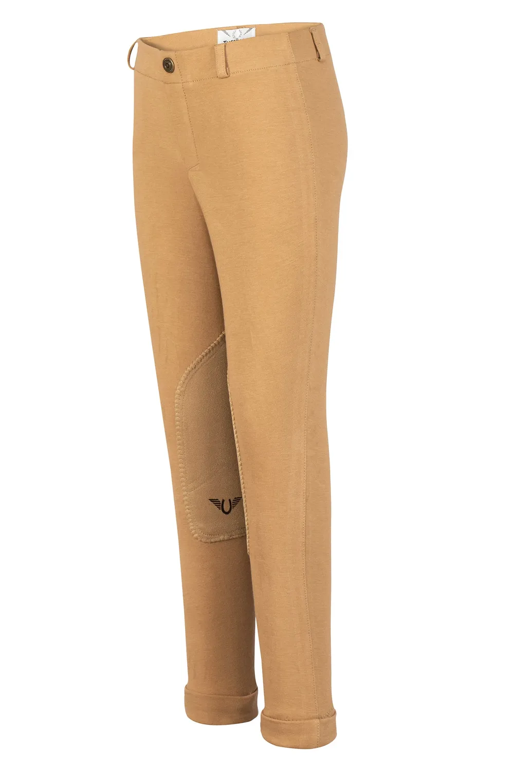 TuffRider Starter Lowrise Pull-On jodphurbroek lila grijs kind