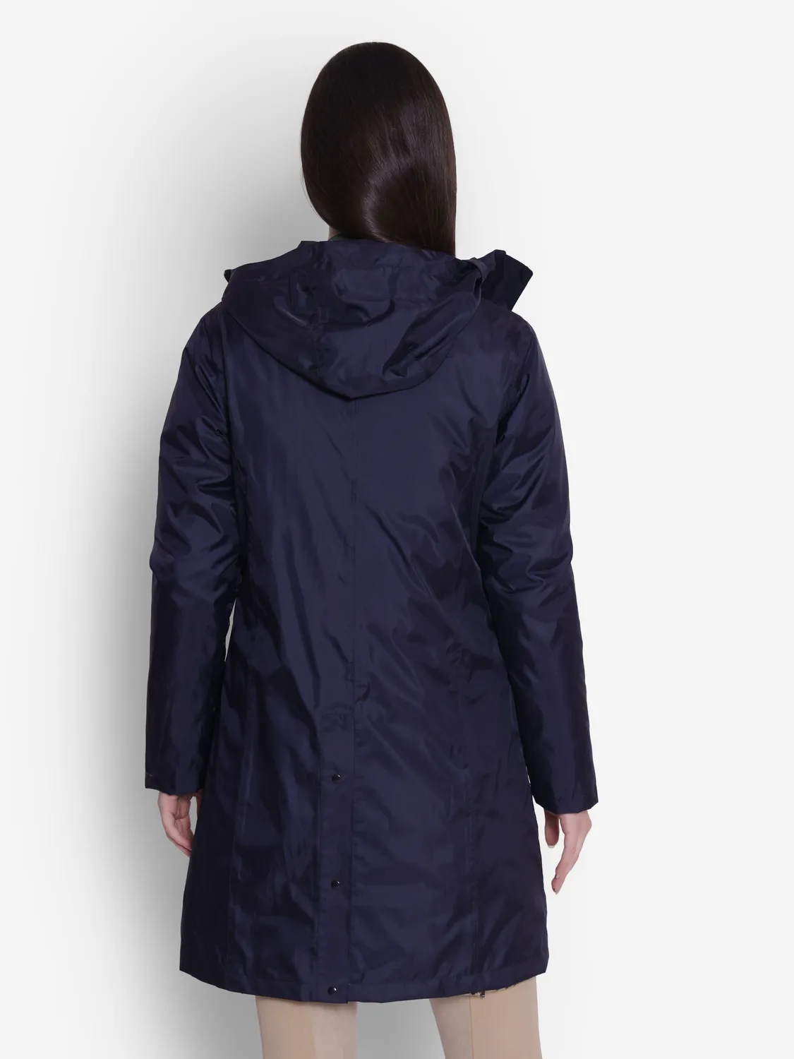 Equine Couture Any Weather 3-in-1 dames rijjas Navy waterdicht