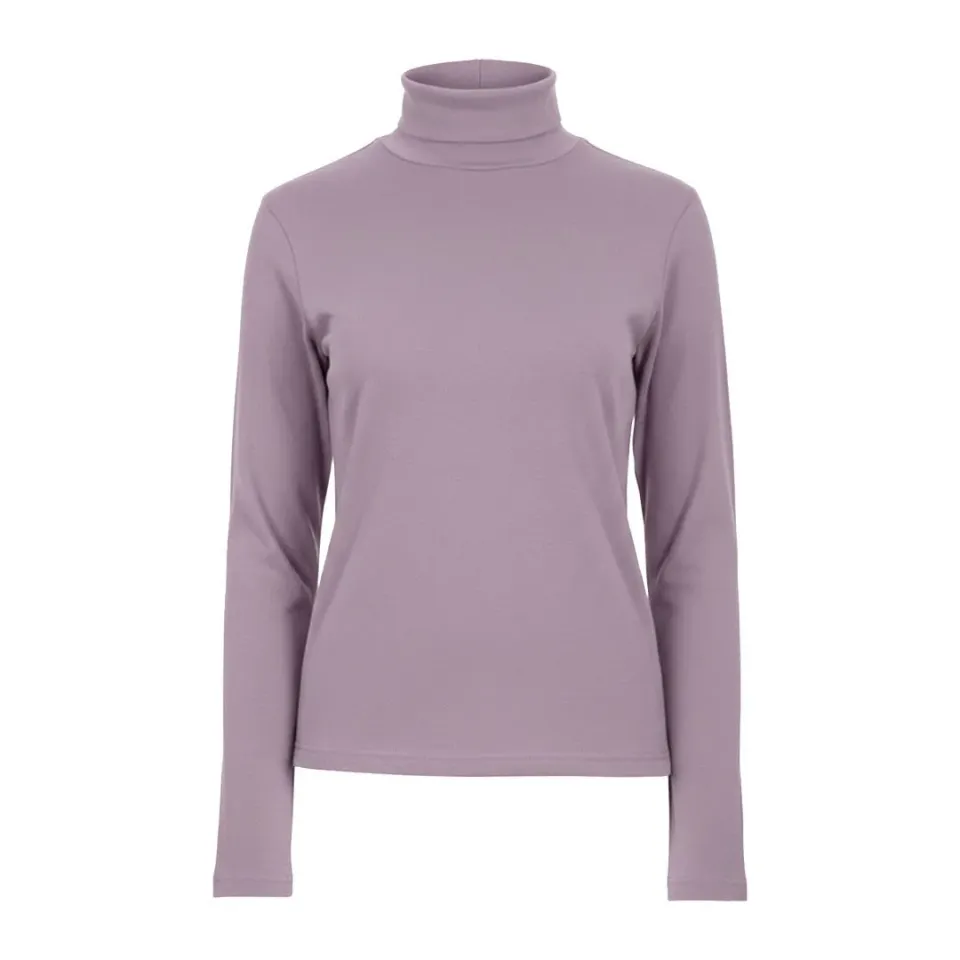 Equine Couture Thermal Turtleneck thermoshirt grijs stretch