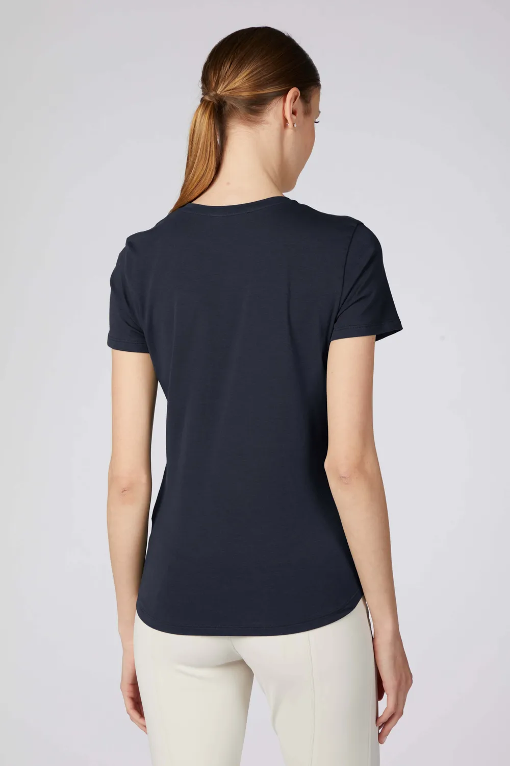 Vestrum Rabat T-shirt dames katoen donkerbruin