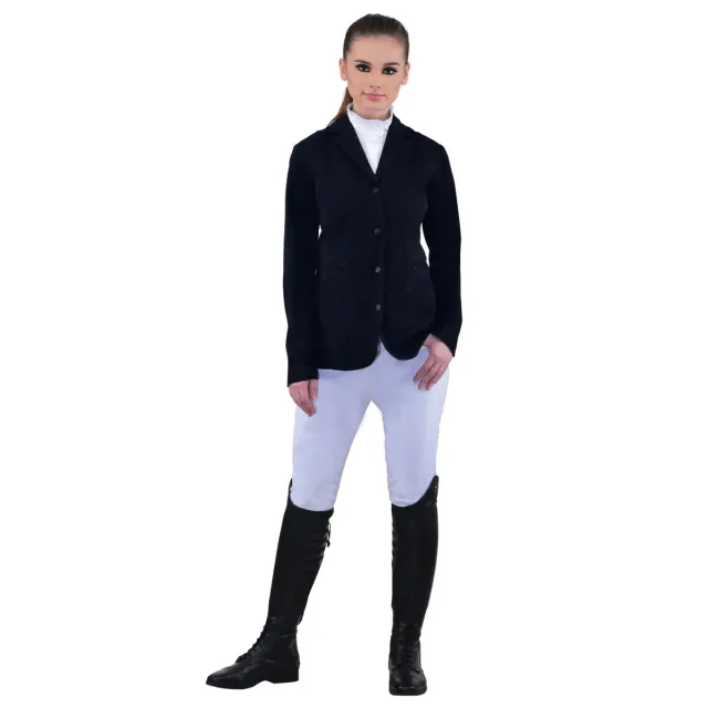 Equine Couture Oslo dames wedstrijdjasje charcoal stretch
