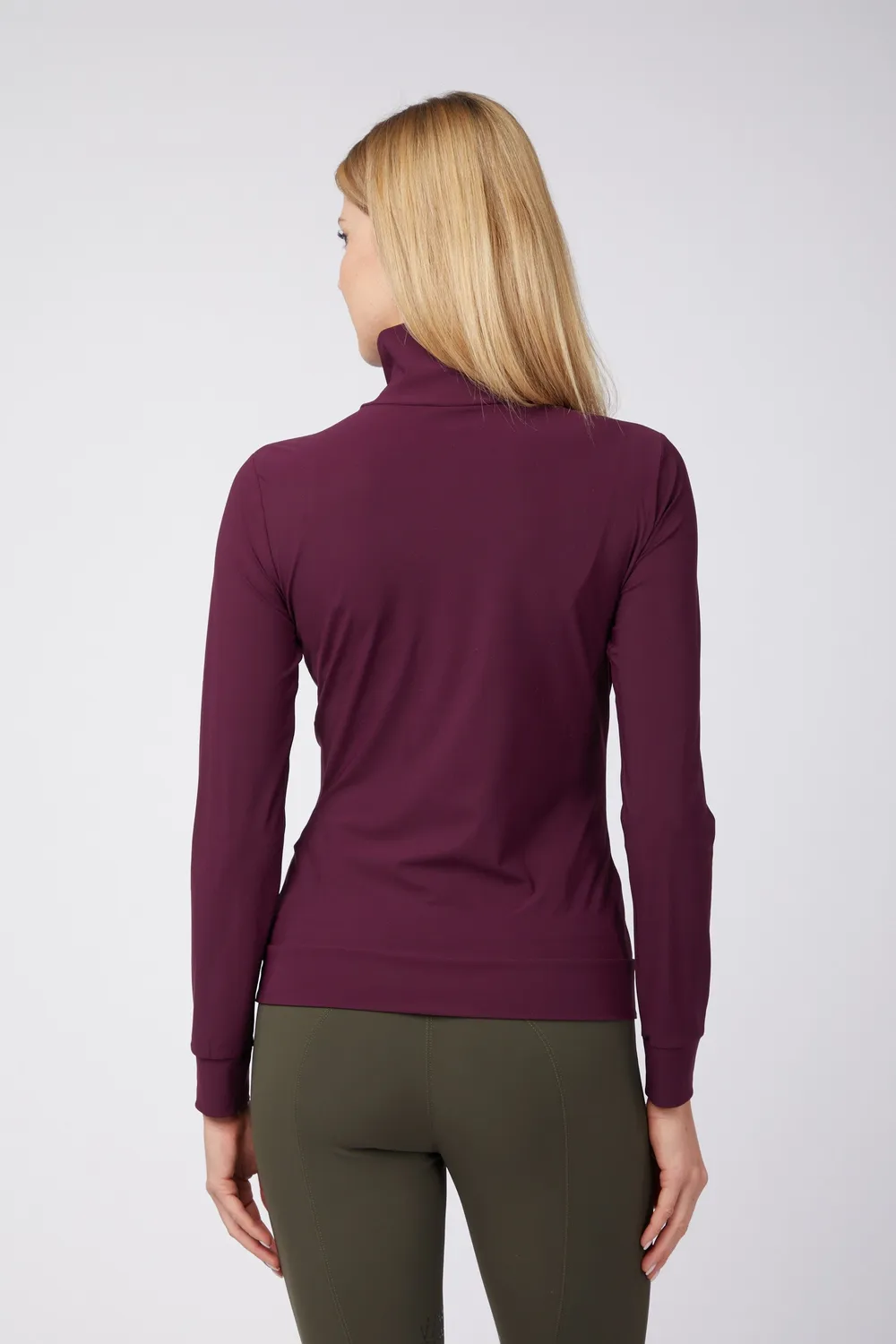 Vestrum Shizuoka trainingstop dames burgundy ademend