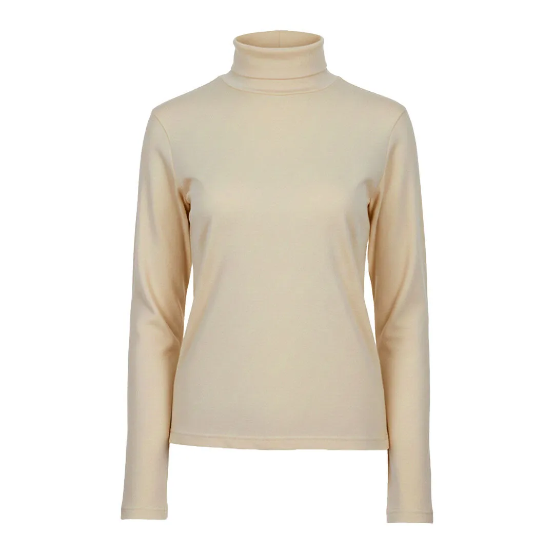 Equine Couture Thermal Turtleneck thermoshirt grijs stretch