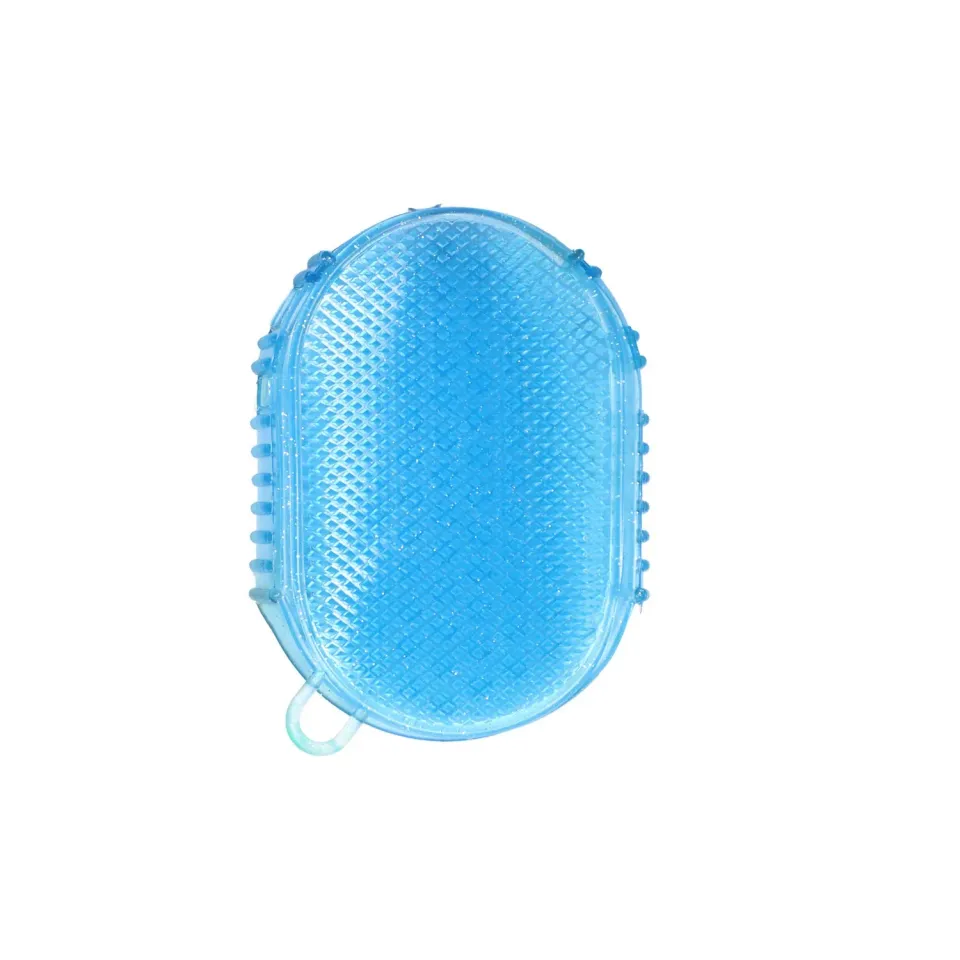 TuffRider Jelly Glitter Scrubber roskam roze zacht