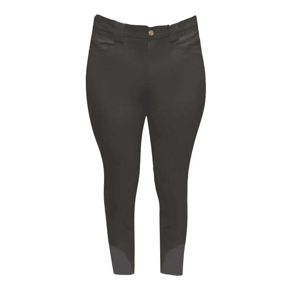 Kingsland Knee Patch rijbroek dames wit grip