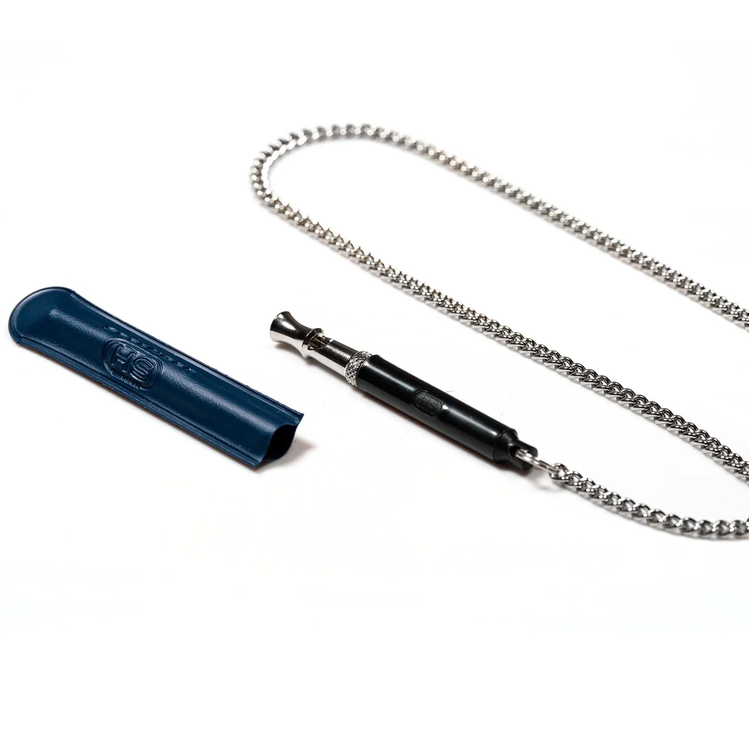 HS Sprenger hondenfluit geruisloos met etui en ketting