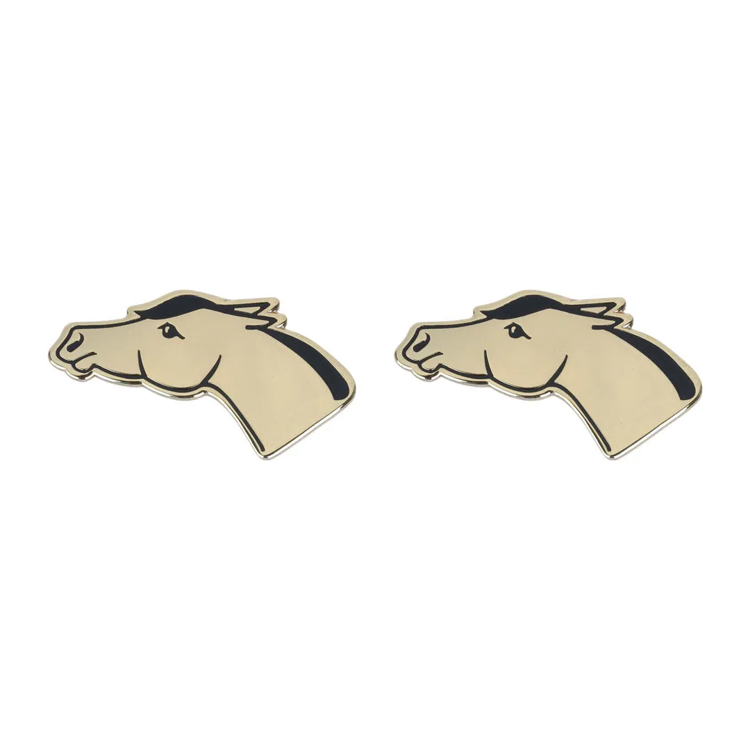 Dapplebay Moody Mare startnummer pins set zwart