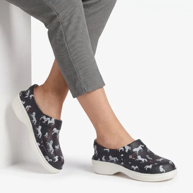BarnMule WorkLites stalschoenen navy waterdicht licht