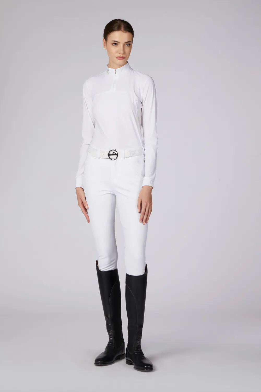 Vestrum Jeju wedstrijdblouse dames wit stretch