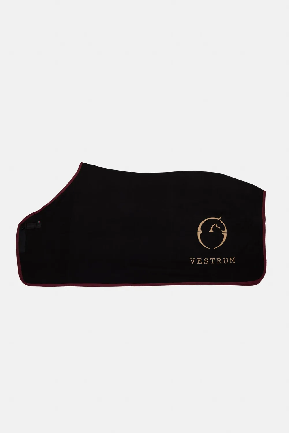 Vestrum Vicenza fleecedeken sea salt/ruby wine vochtopnemend