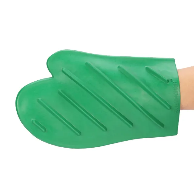 TuffRider Swetnomore rubber poets handschoen groen zweetmes