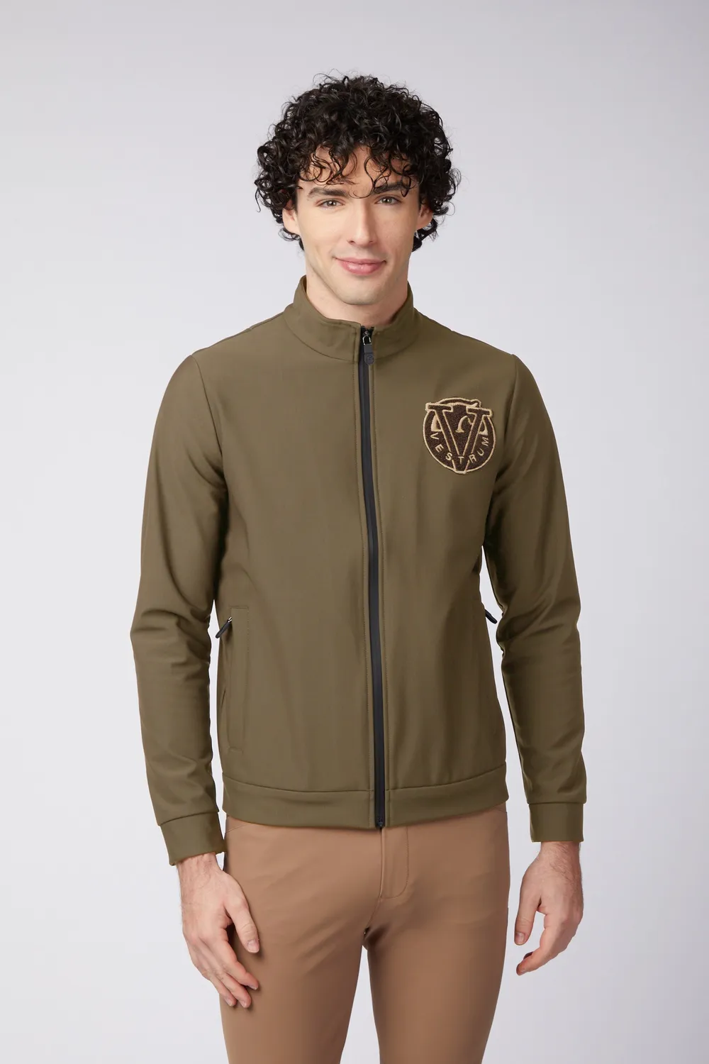 Vestrum Bologna softshell jas heren training ademend
