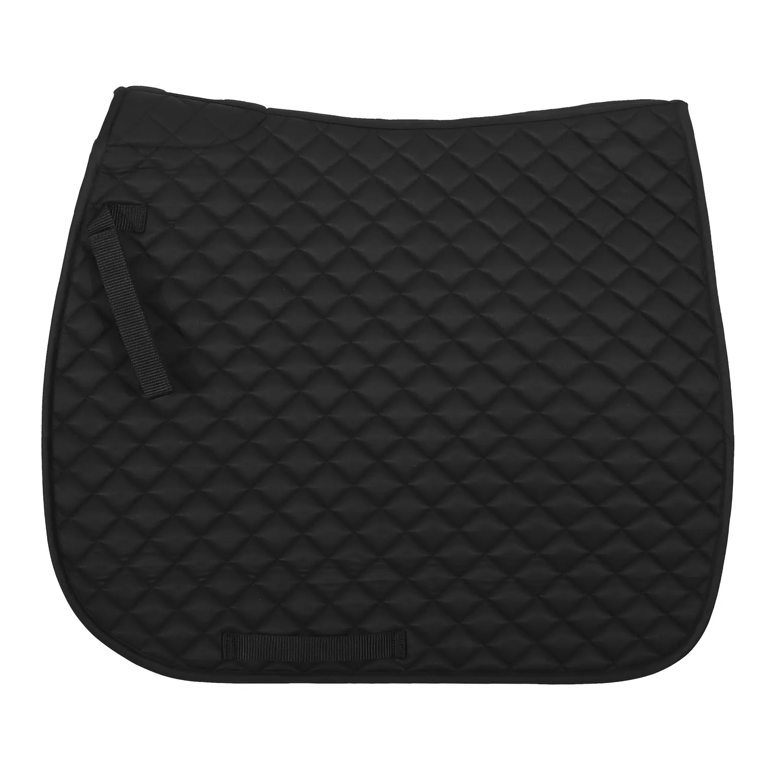 Union Hill dressuurdekje STD zwart ruitquilt baby blauw