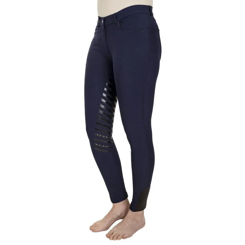 Equine Couture Nora dames rijbroek Safari kniepatches