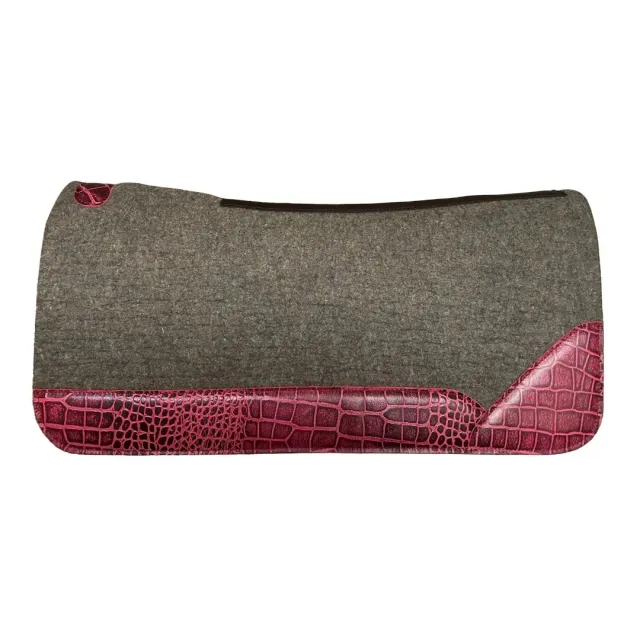 JPC Equestrian TuffRider Axiom zadelpad grijs 32x32 wol 1 inch