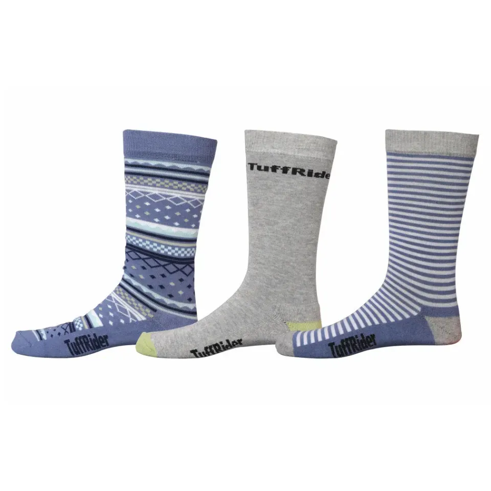 TuffRider Hera kindersokken enkel 3-pack bamboe
