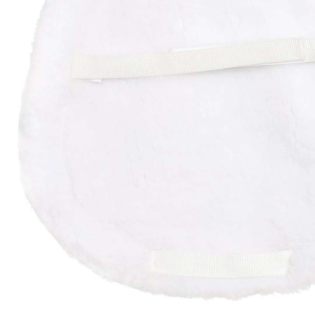 TuffRider EquiCool Fleece Hunter zadelpad wit ademend