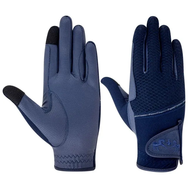 Equine Couture Fun in the Sun rijhandschoenen bruin M