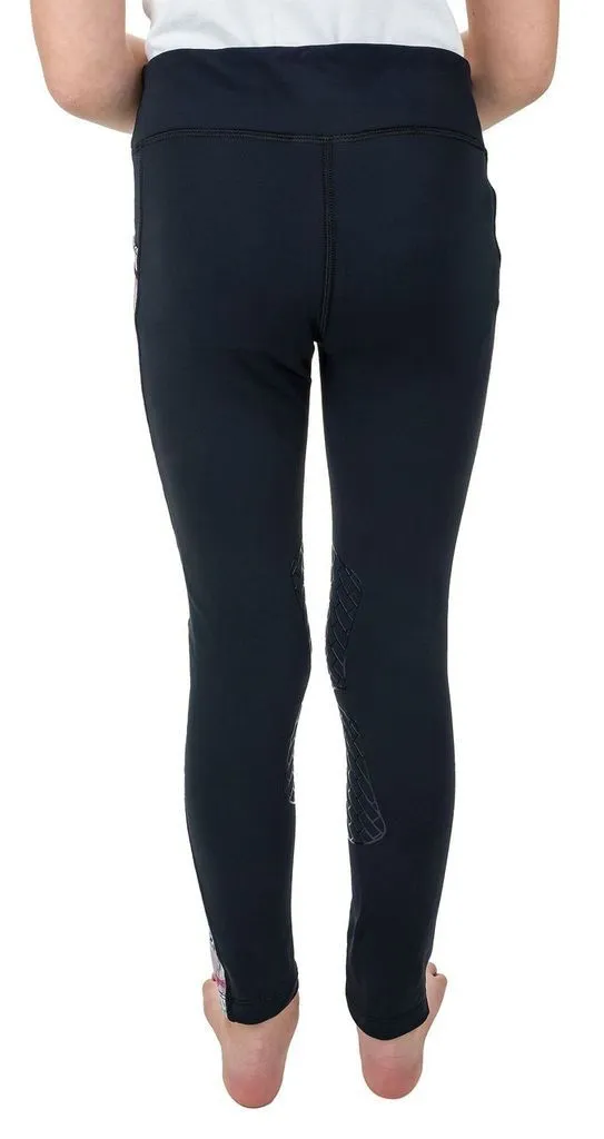 TuffRider Minerva kinder rijlegging Fat Pony print kniepatch