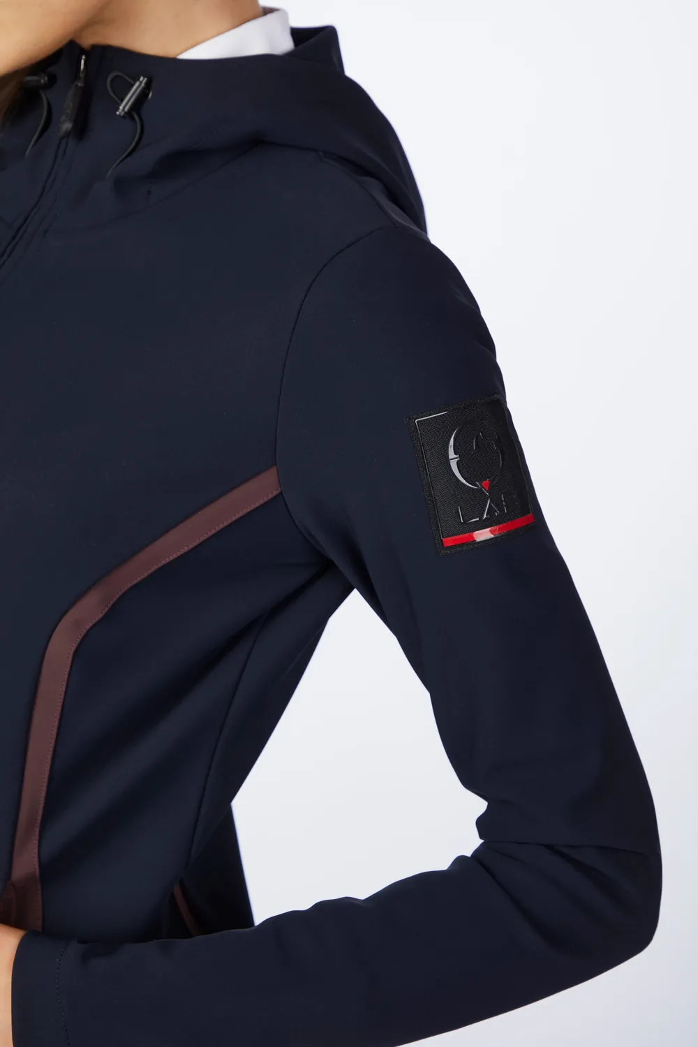Vestrum Cassiopea hoodie dames zwart met capuchon