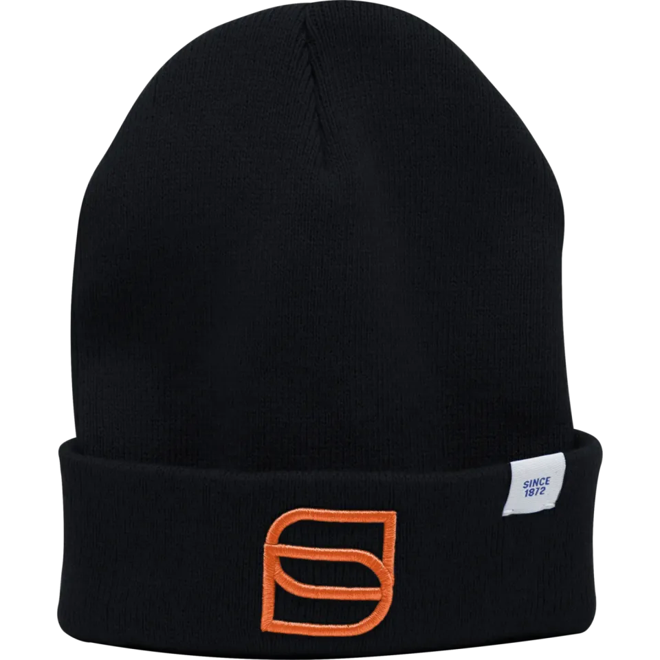 Herm Sprenger Beanie Muts Zwart Dubbellaags