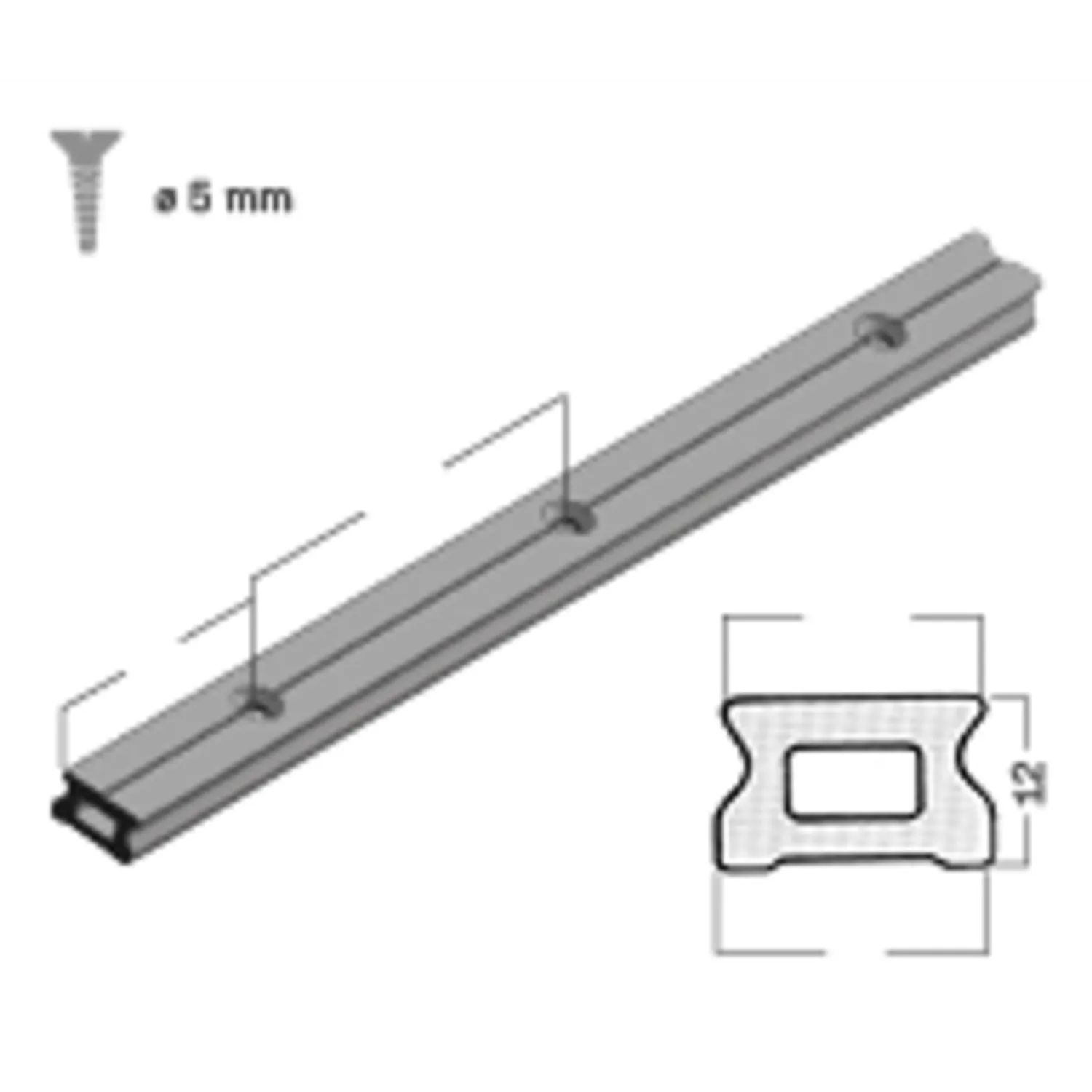 HS Sprenger travellerrail vlak aluminium