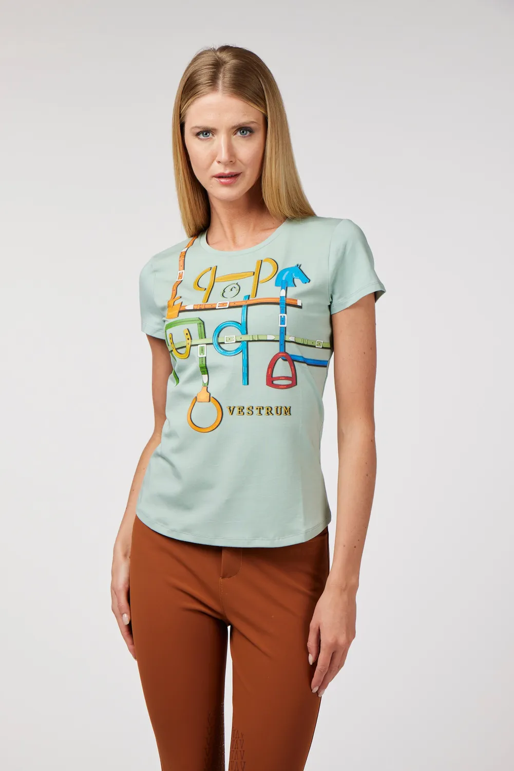 Vestrum Amalfi T-Shirt Dames Katoen met Print
