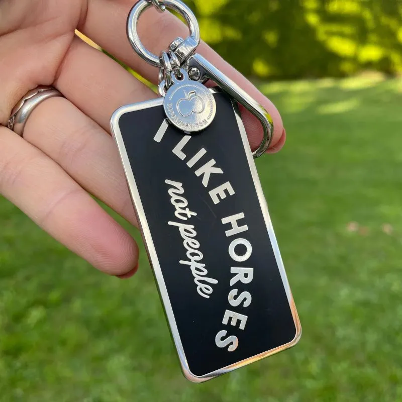 Dapplebay I Like Horses sleutelhanger paarden