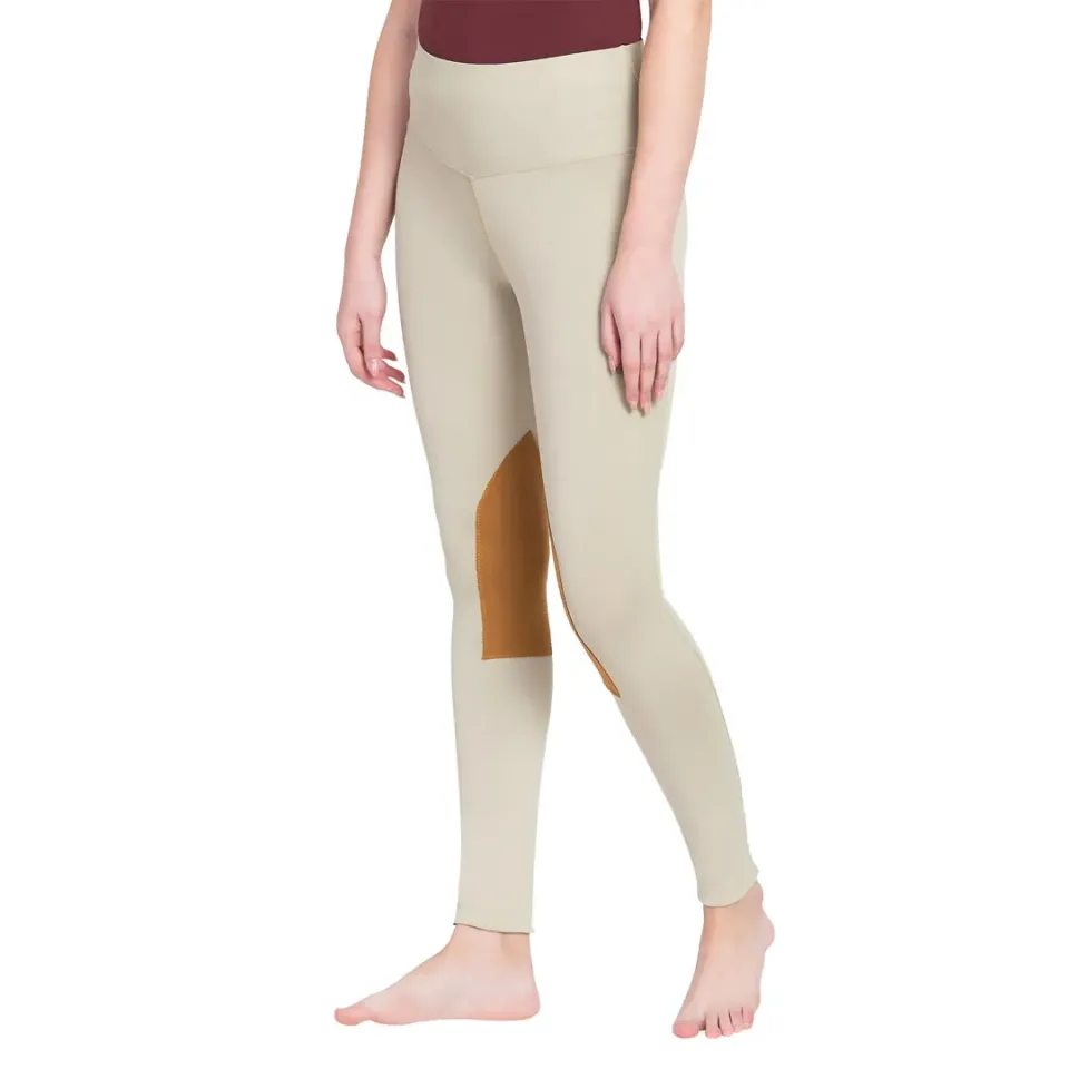 TuffRider Prime rijlegging dames sea sand kniepads