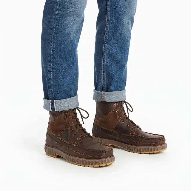 TuffRider R18 laarzen bruin nubuck heren hoog