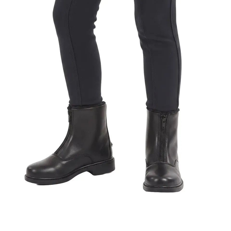 TuffRider Starter Winter rijschoenen zwart gevoerd kind