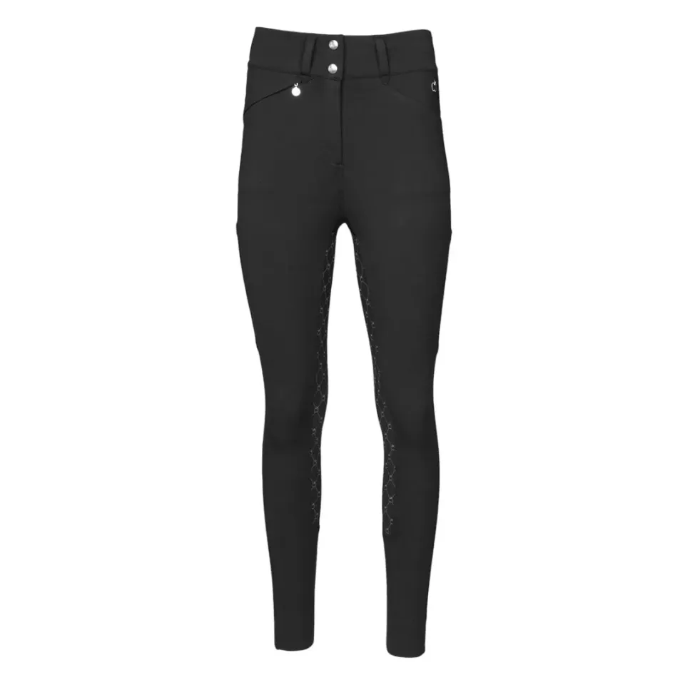 Dapplebay Compression rijbroek full seat zwart XXS