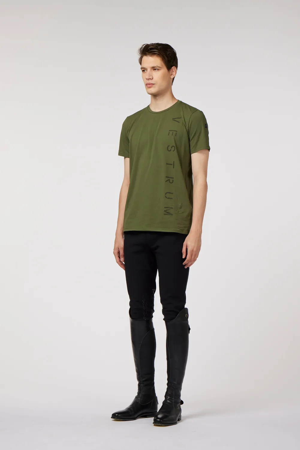 Vestrum Viareggio T-shirt Heren Olijfgroen Katoen