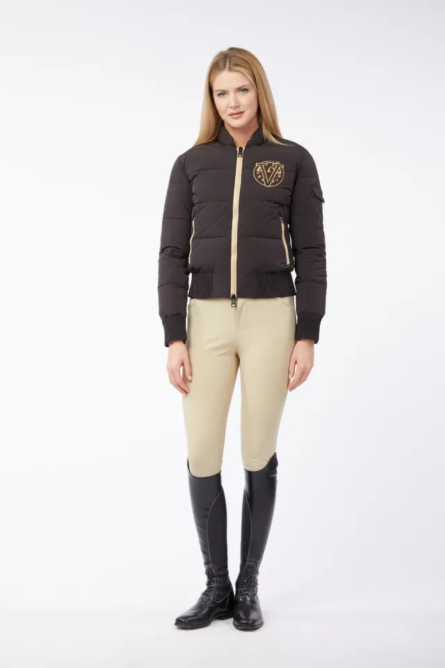Vestrum Nottingham dames bomberjack zwart ecopiuma