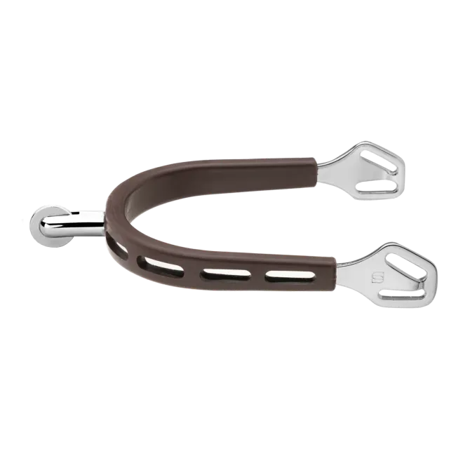 HS Sprenger ULTRA fit Brown Grip sporen 30 mm afgerond