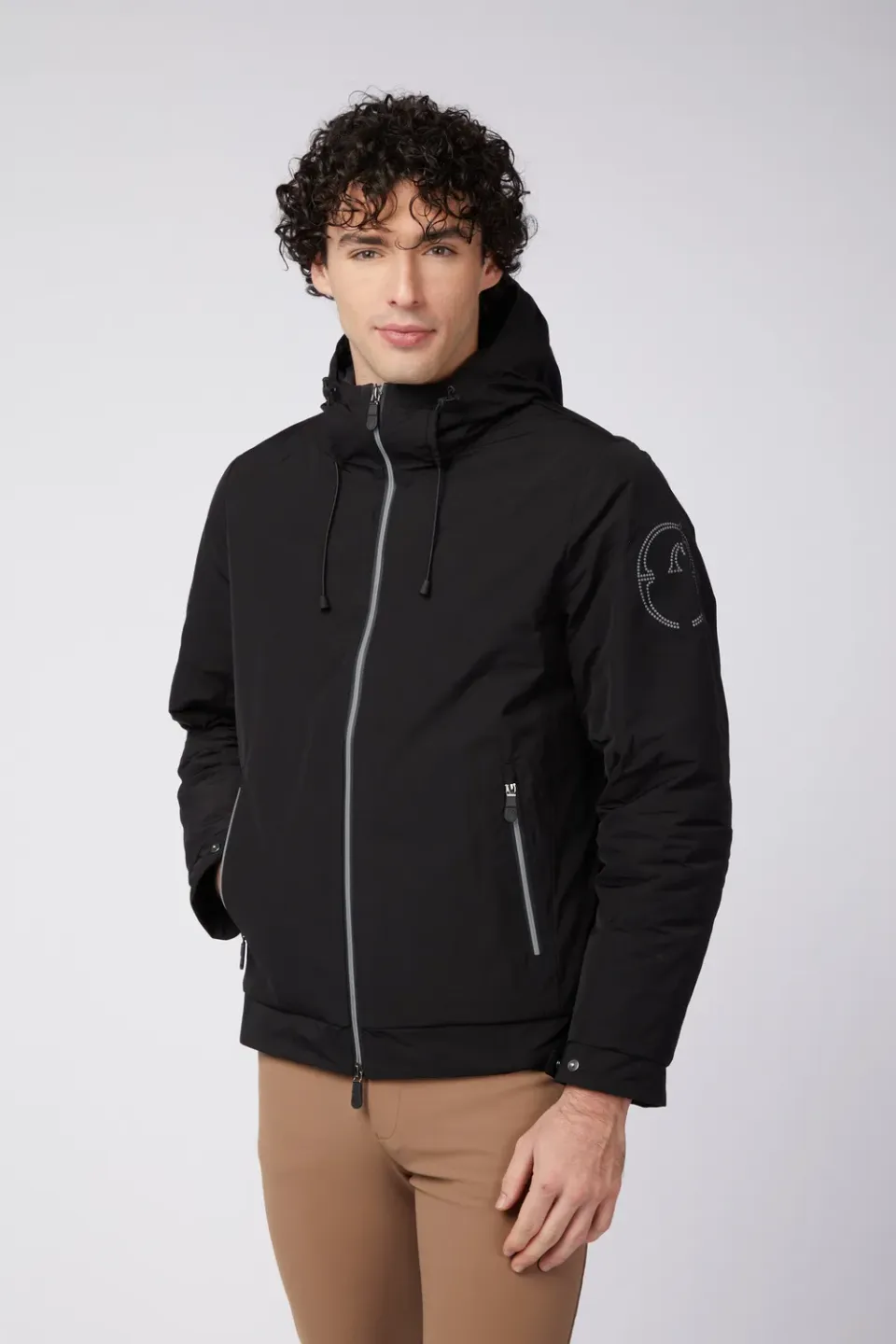 Vestrum Dortmund winterjas heren Black winddicht