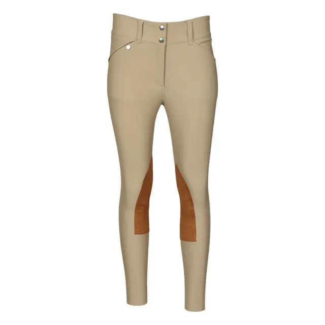 Dapplebay Sport Hunter rijbroek tan 36 compressie show