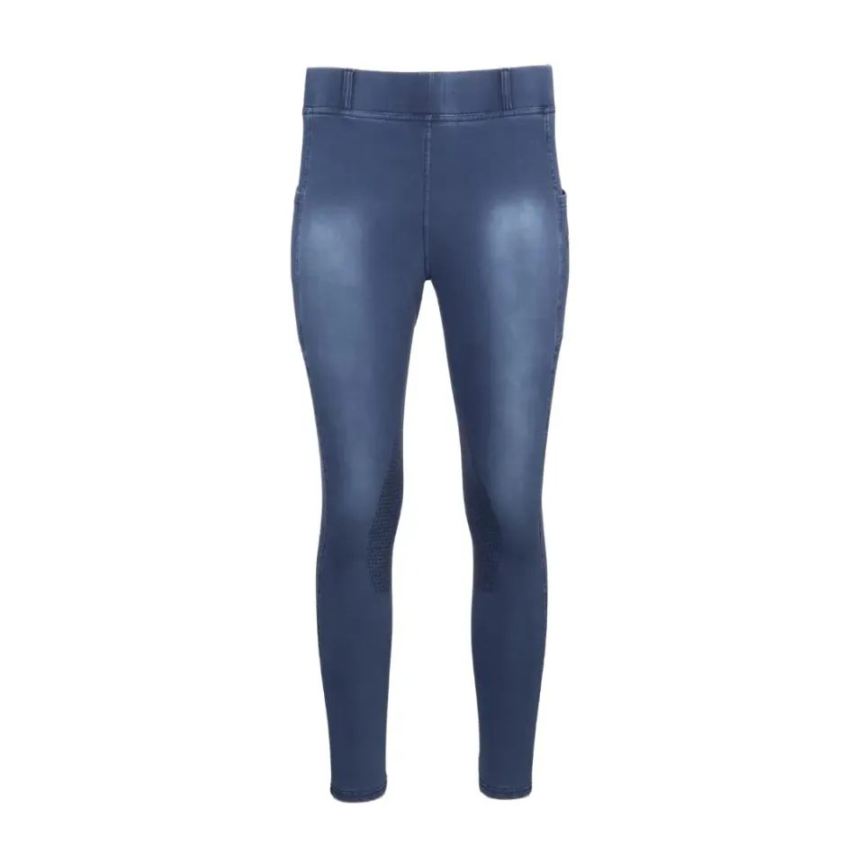 Equine Couture Soft Wash rijlegging zwart grip telefoonvak