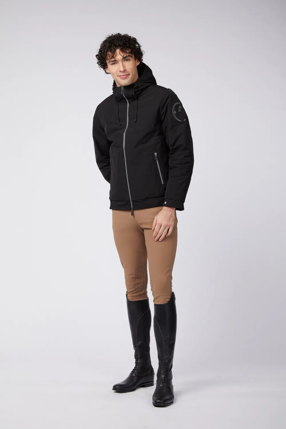 Vestrum Dortmund winterjas heren Black winddicht