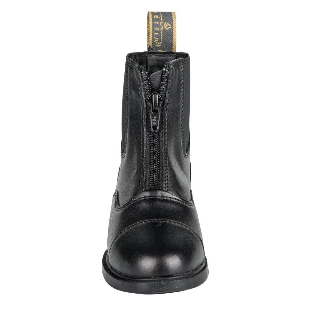 Lettia Children's Paddock Boots jodhpurschoenen zwart waterafstotend