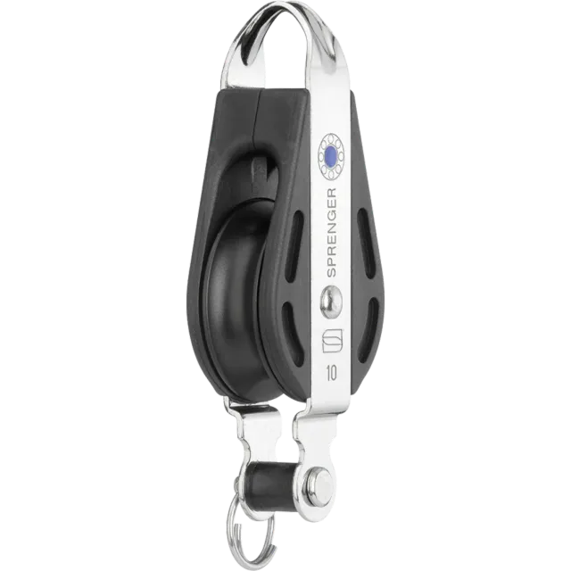 Herm Sprenger S-Block blok 10 mm naaldlager met hondsvot